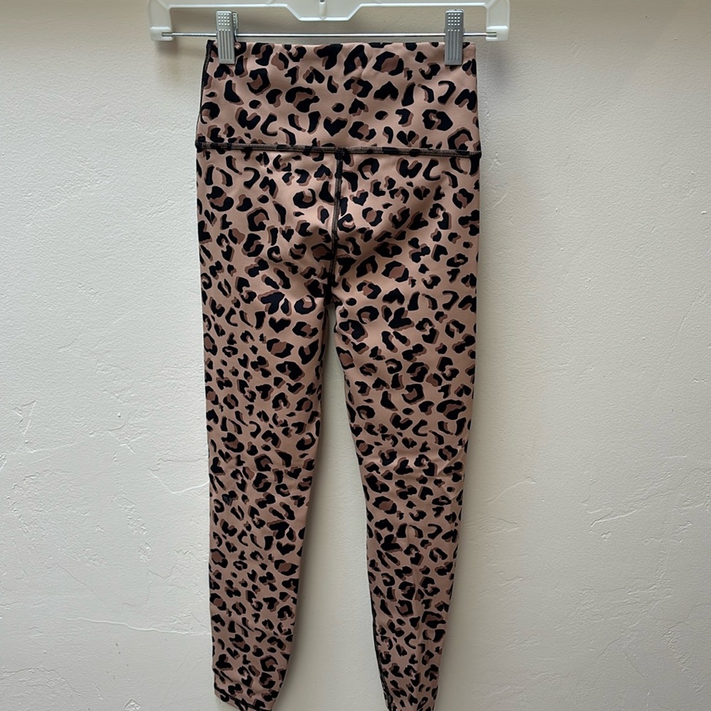 IVL COLLECTIVE Into The Wild Active Leopard High-Waist Athletic Legging Sz 4